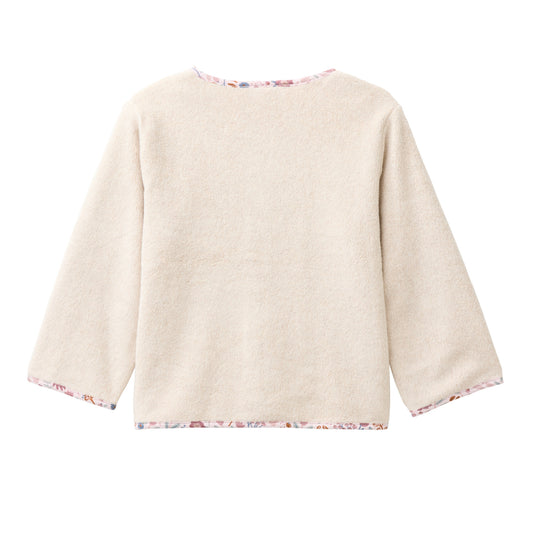 People Fleece-Jacke GOTS kitt mélange