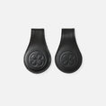 Bild in Galerie-Betrachter laden, Cloby Leather swaddle clips - Black