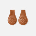 Bild in Galerie-Betrachter laden, Cloby Leather swaddle clips - Brown