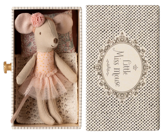 Maileg Tanzmaus in Tagesbett