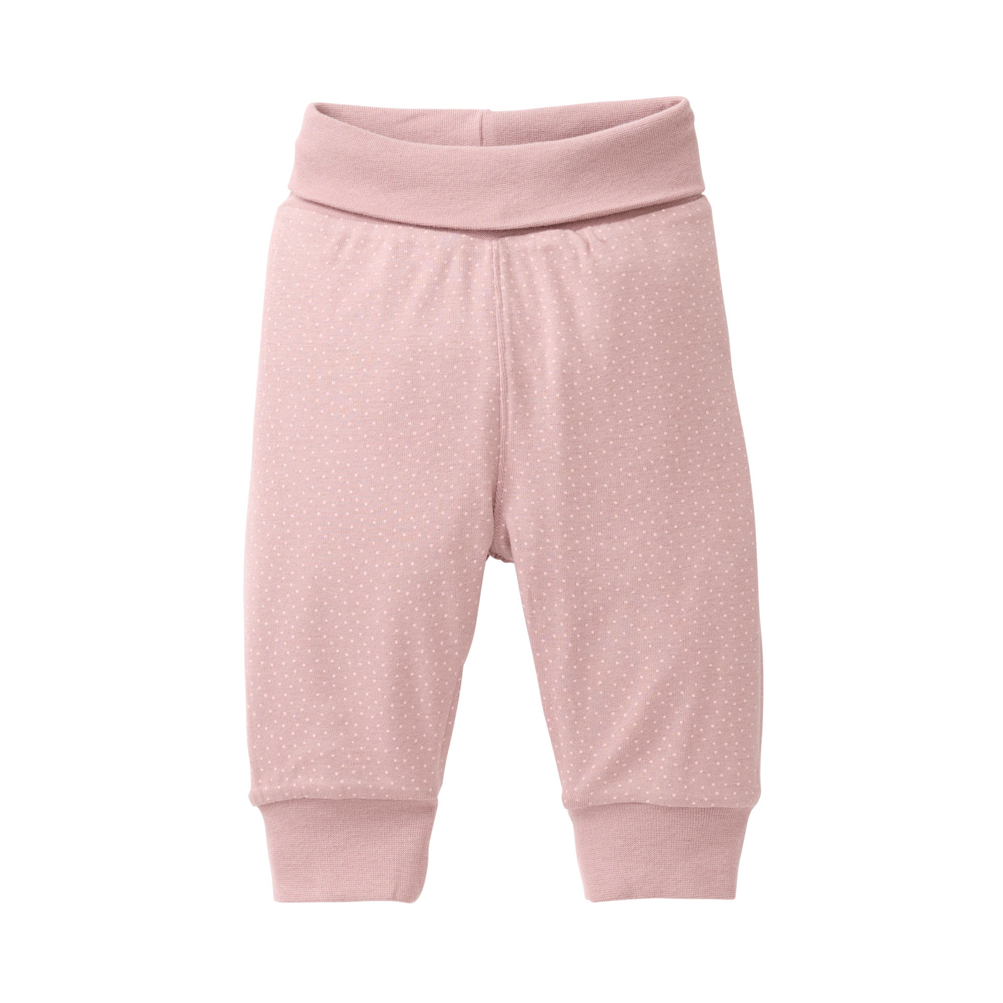 People Wendehose GOTS rosa AOP Herbstblüten