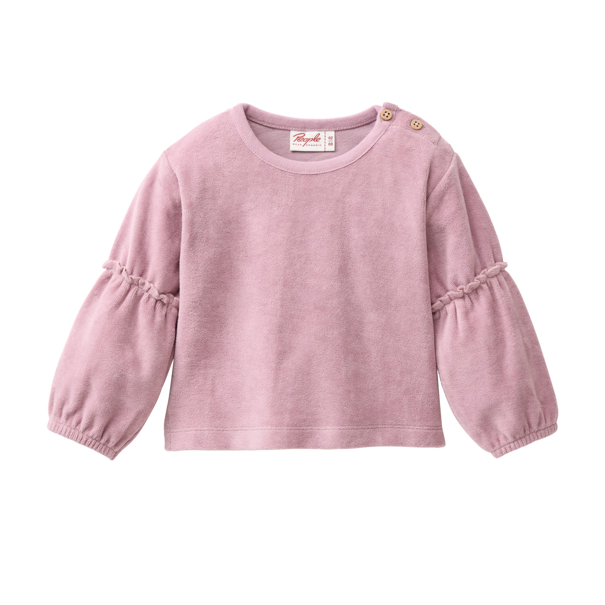 People Nicki-Pullover GOTS malve