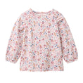 Bild in Galerie-Betrachter laden, People Langarm Shirt GOTS rosa AOP Herbstblüten
