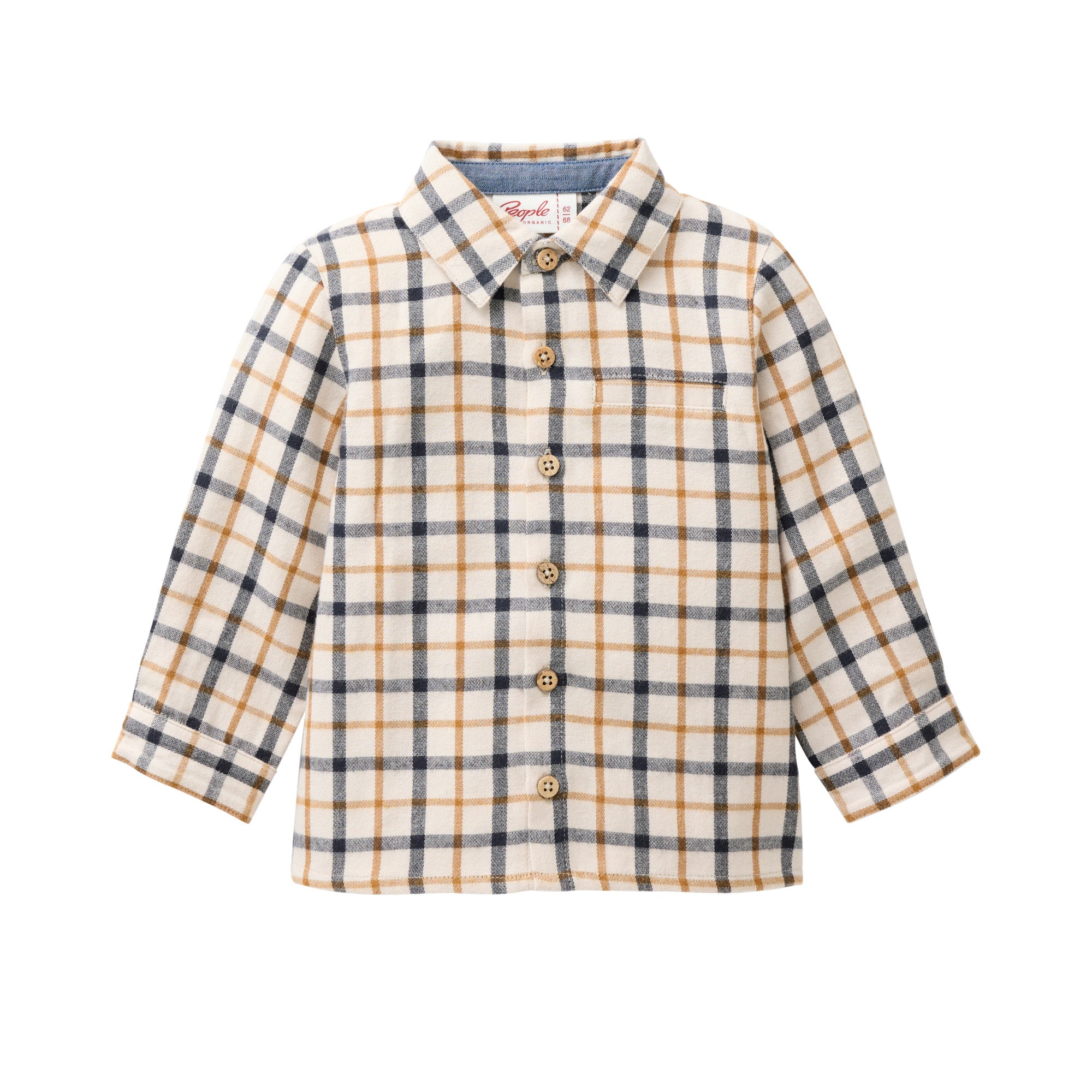 People Flanell-Hemd GOTS