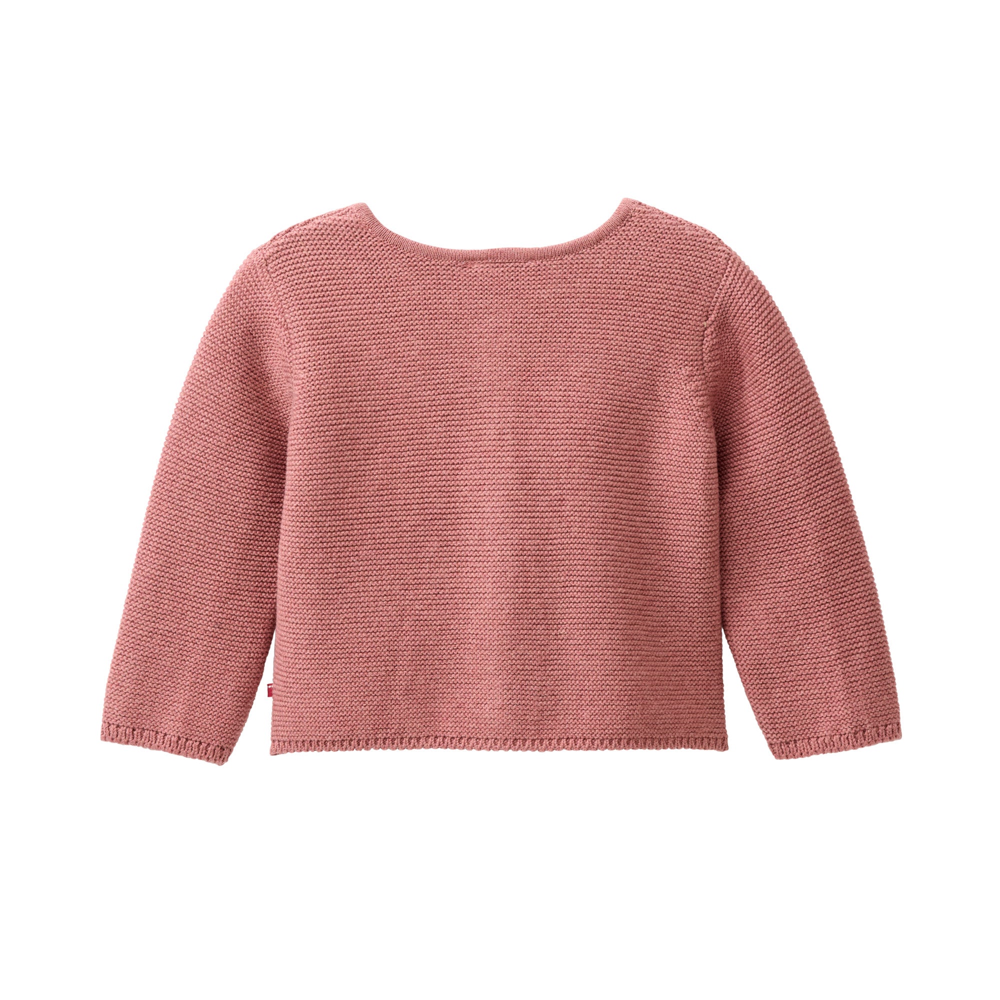 People Strick-Jacke GOTS beere mélange