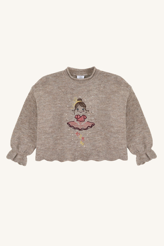 Hust & Clair HCCharlotte Ballerina Farbe Biscuit