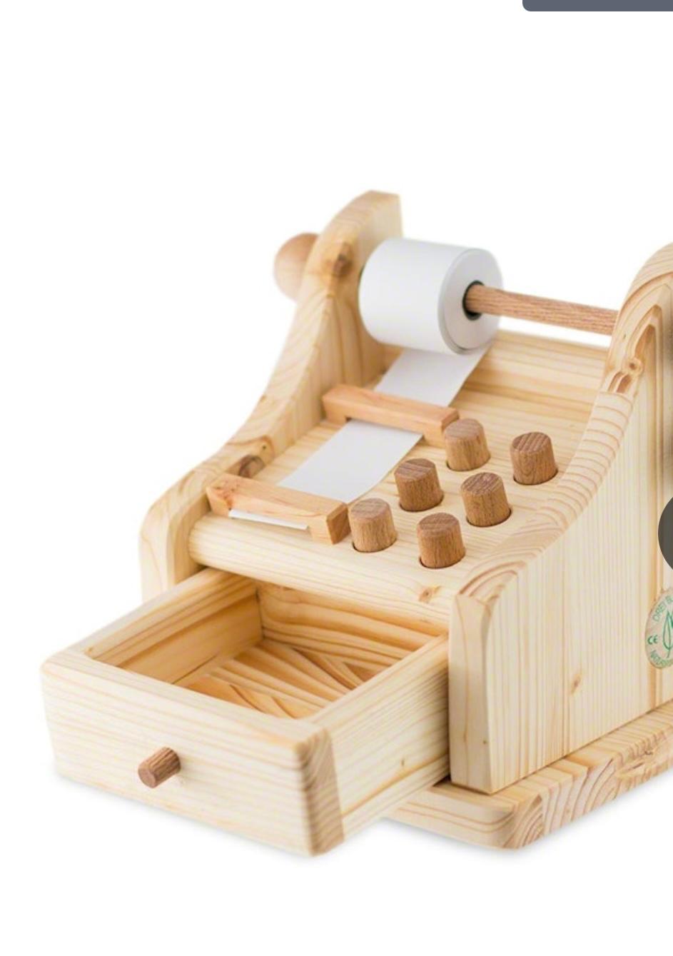 Drei Blätter Holz Spielzeugkasse