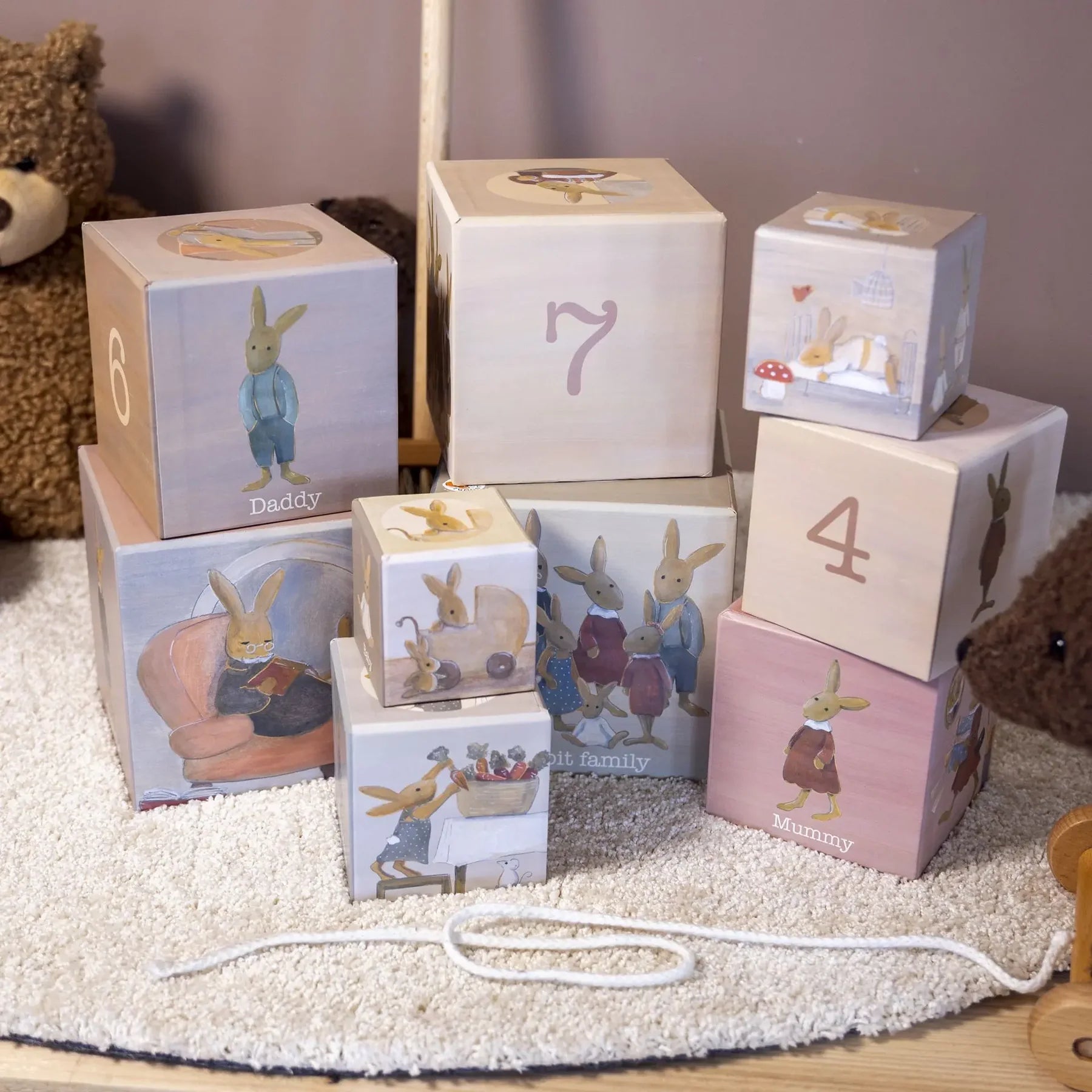 Egmont Pyramide 123 Kaninchenfamilie