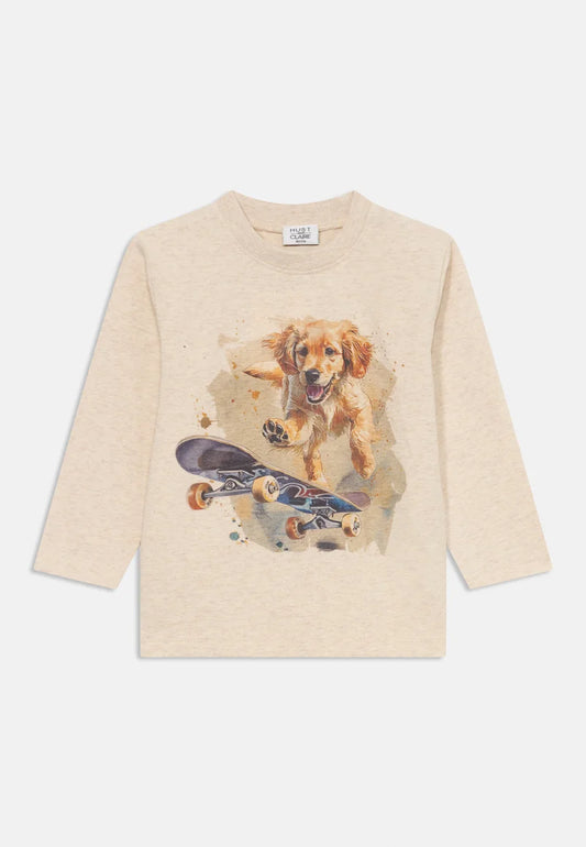 Hust & Claire T-Shirt HCAnton Skater dog