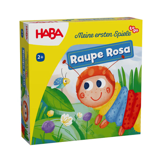Haba Meine ersten Spiele, Raupe Rosa, Dominospiel, ab 2 J.