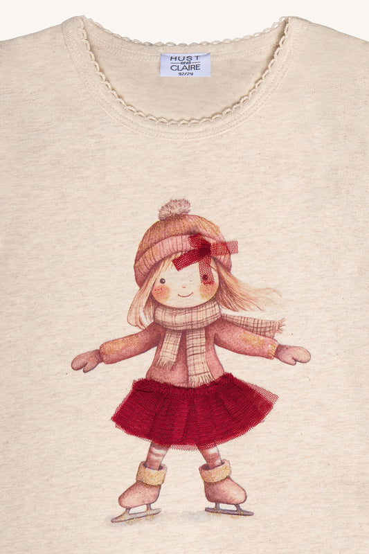 Hust & Clair HCAlma Skating Farbe Wheat Melange