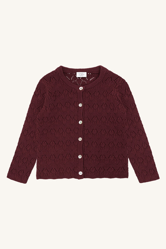 Hust & Claire HCCilja Pointelle New Maroon