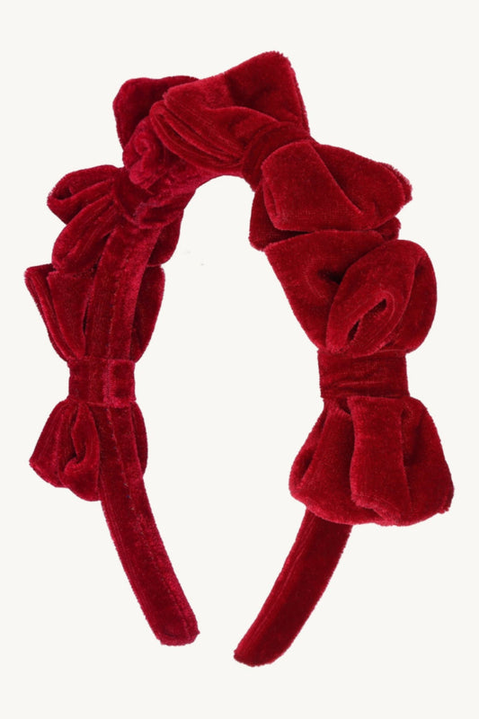 Hust & Claire HCFallulah Bow Teaberry