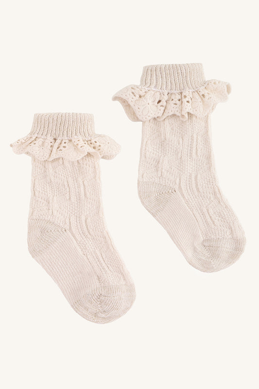Hust & Claire Söckchen HCFlorie Cable Sugar