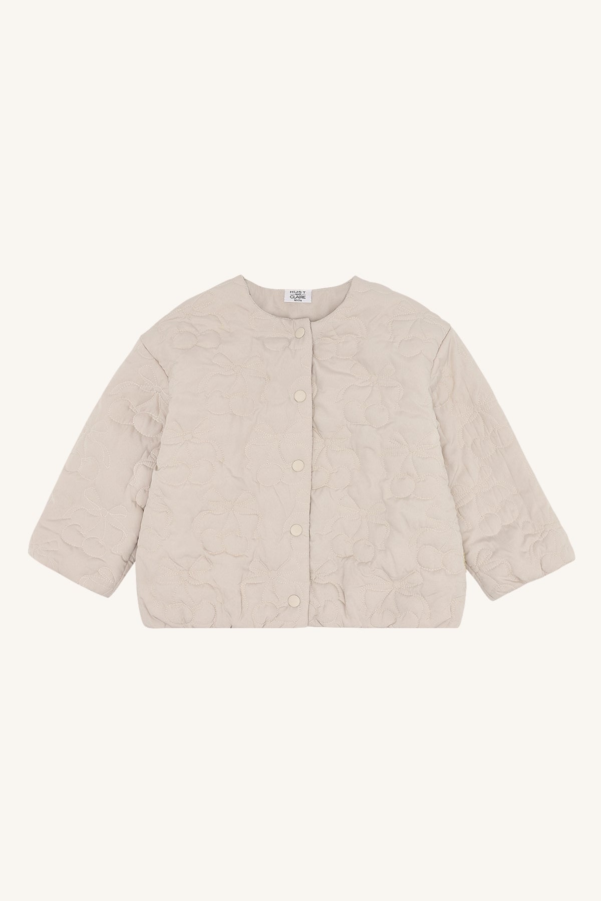 Hust & Claire Jacke HCEllu Quilt silbergrau