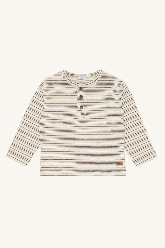 Hust & Claire T-Shirt HCSune Knitted stripe mit Streifen