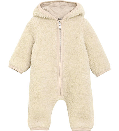 Huttelihut Overall - Wollvlies - Teddy beige