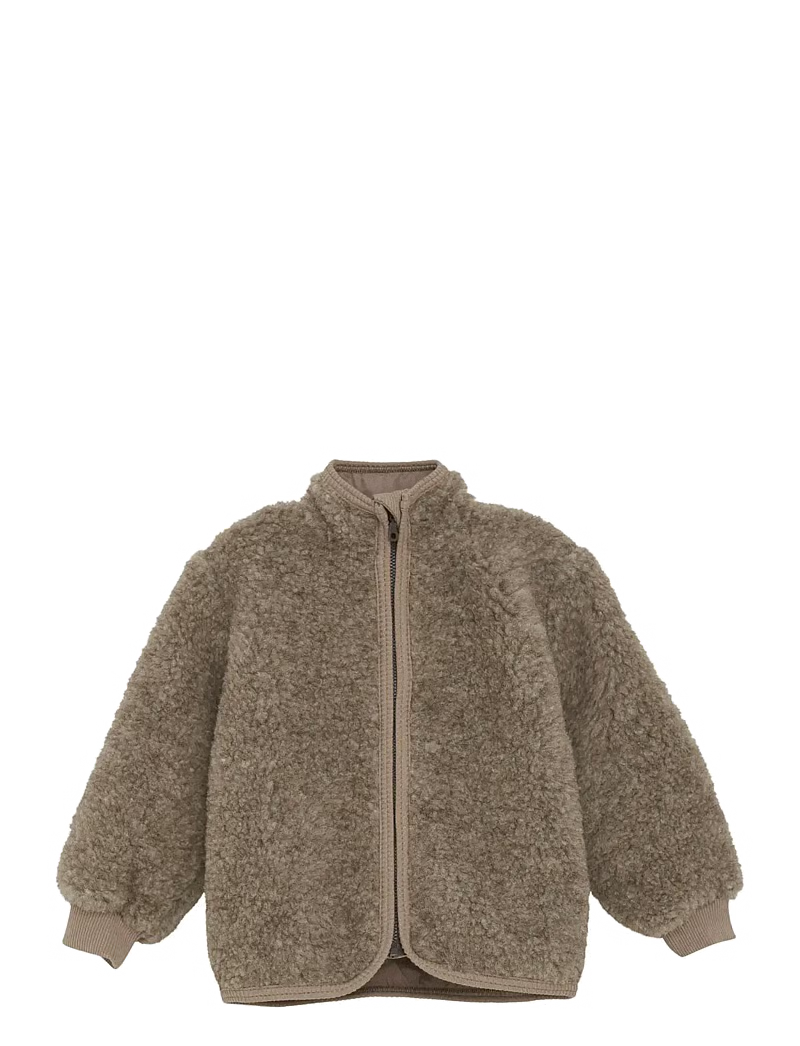 Huttelihut Jacke - Teddy braun