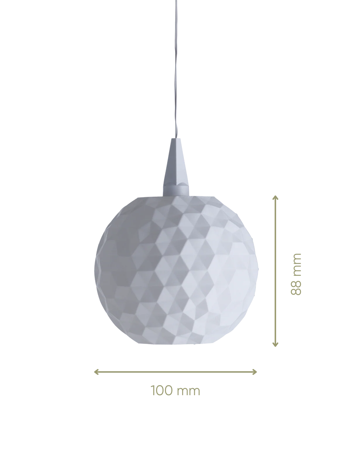 Innocreo "Mathilda" – Lampenschirm für Weihnachtsstern A1 oder für separate Beleuchtungseinheit