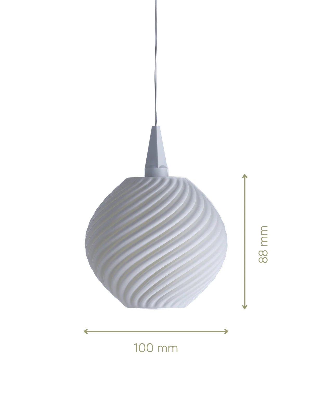 Innocreo "Paulina" – Lampenschirm für Weihnachtsstern A1 oder für separate Beleuchtungseinheit