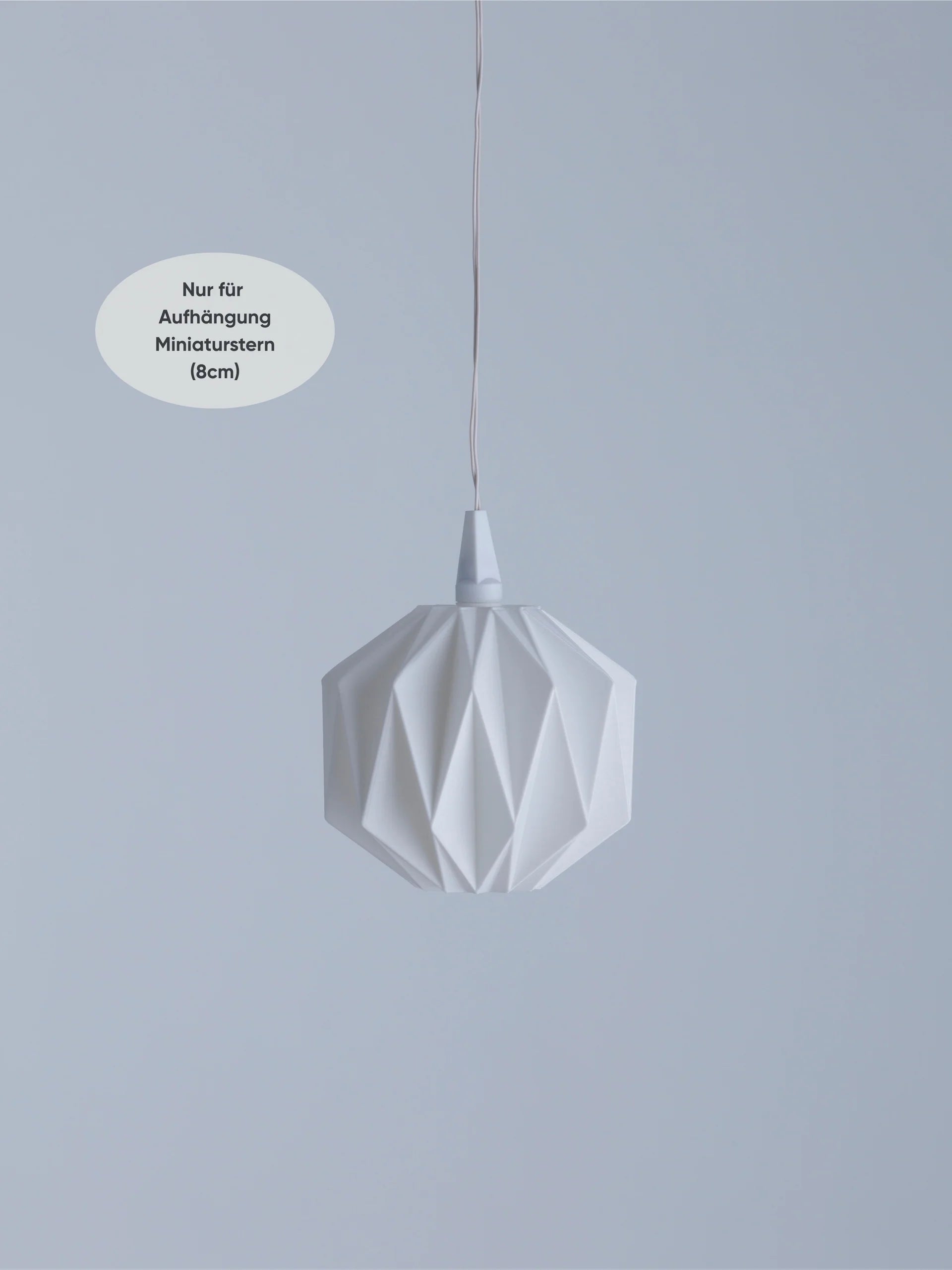 Innocreo "Felicitas Mini" – Lampenschirm für deinen Weihnachtsstern Mini