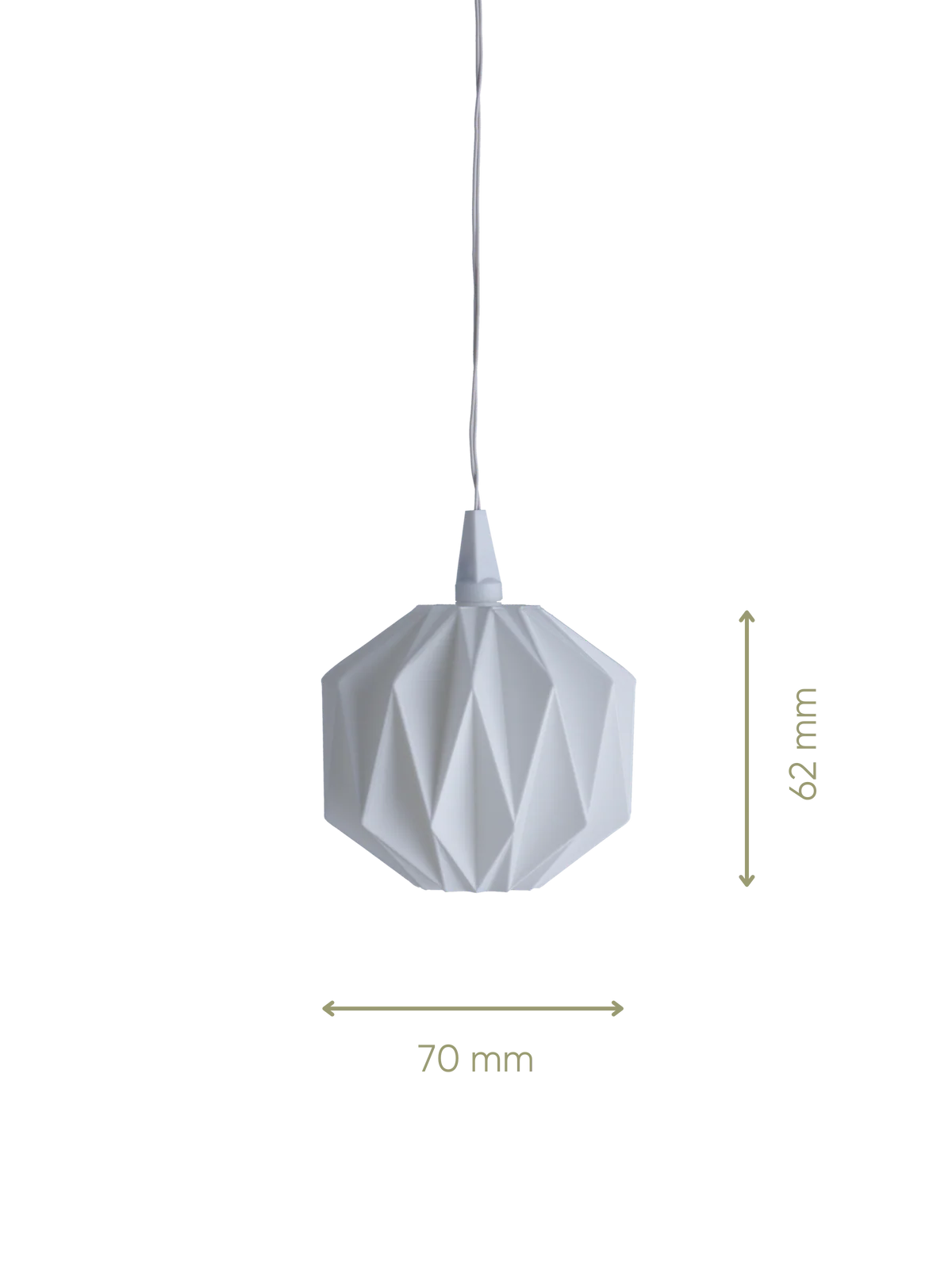 Innocreo "Felicitas Mini" – Lampenschirm für deinen Weihnachtsstern Mini