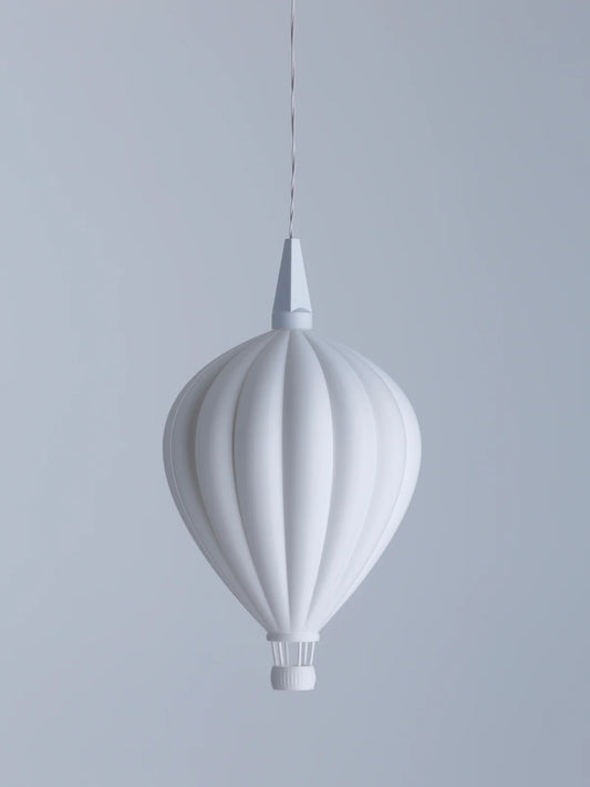 Innocreo Heißluftballon – Lampenschirm für Weihnachtsstern A1 oder für separate Beleuchtungseinheit