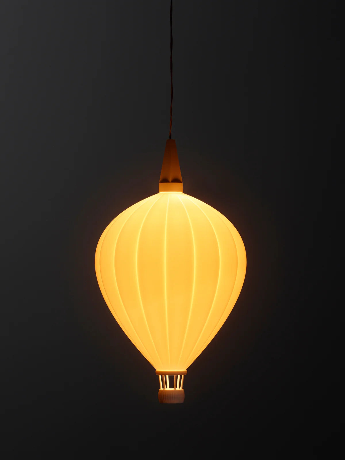 Innocreo Heißluftballon – Lampenschirm für Weihnachtsstern A1 oder für separate Beleuchtungseinheit
