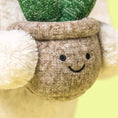 Bild in Galerie-Betrachter laden, Jellycat Cream Bunny mit Pflanze
