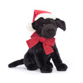 Bild in Galerie-Betrachter laden, Jellycat Winter Warmer Pippa Black Labrador 22cm hoch
