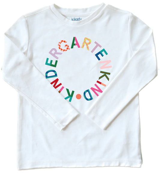 Kikadu Langarmshirt Kindergartenkind 98/104