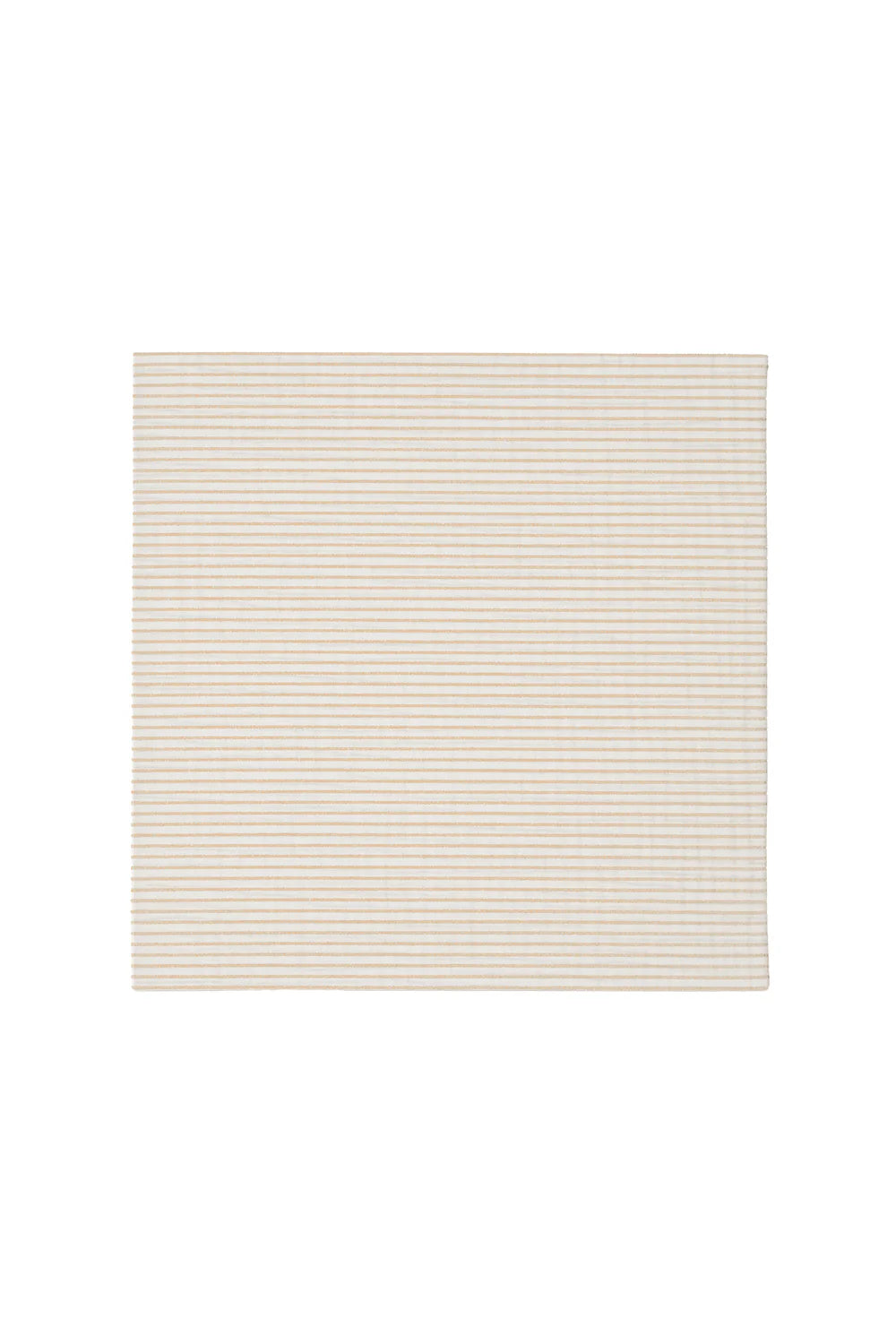 Leevje Großes Musselintuch „Beige Stripes“