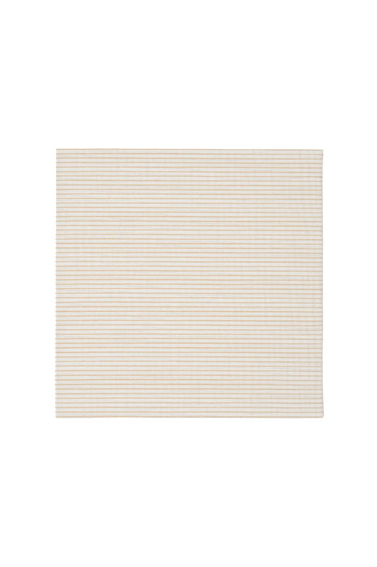 Leevje Großes Musselintuch „Beige Stripes“
