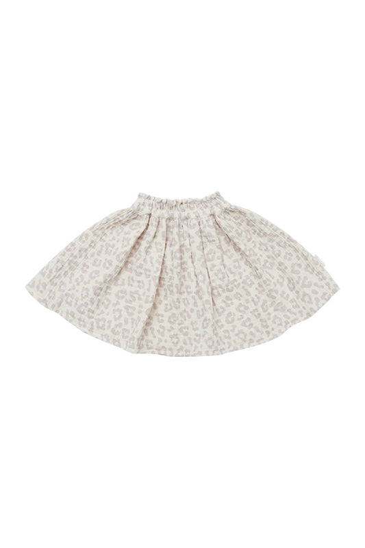 Leevje Rock Muslin Skirt ‘Leopard