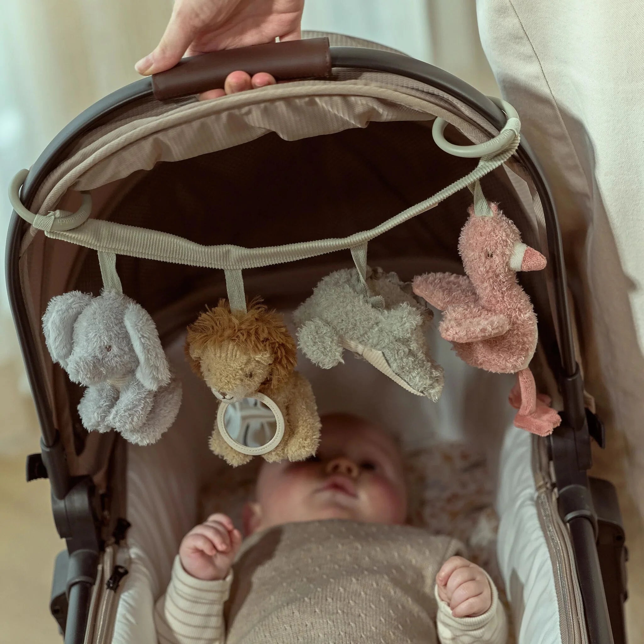 Little Dutch Kinderwagenspanner / kette  Safari Friends