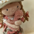 Bild in Galerie-Betrachter laden, Little Dutch Kuschelpuppe Ranger Rosa - 35 cm Safari Friends
