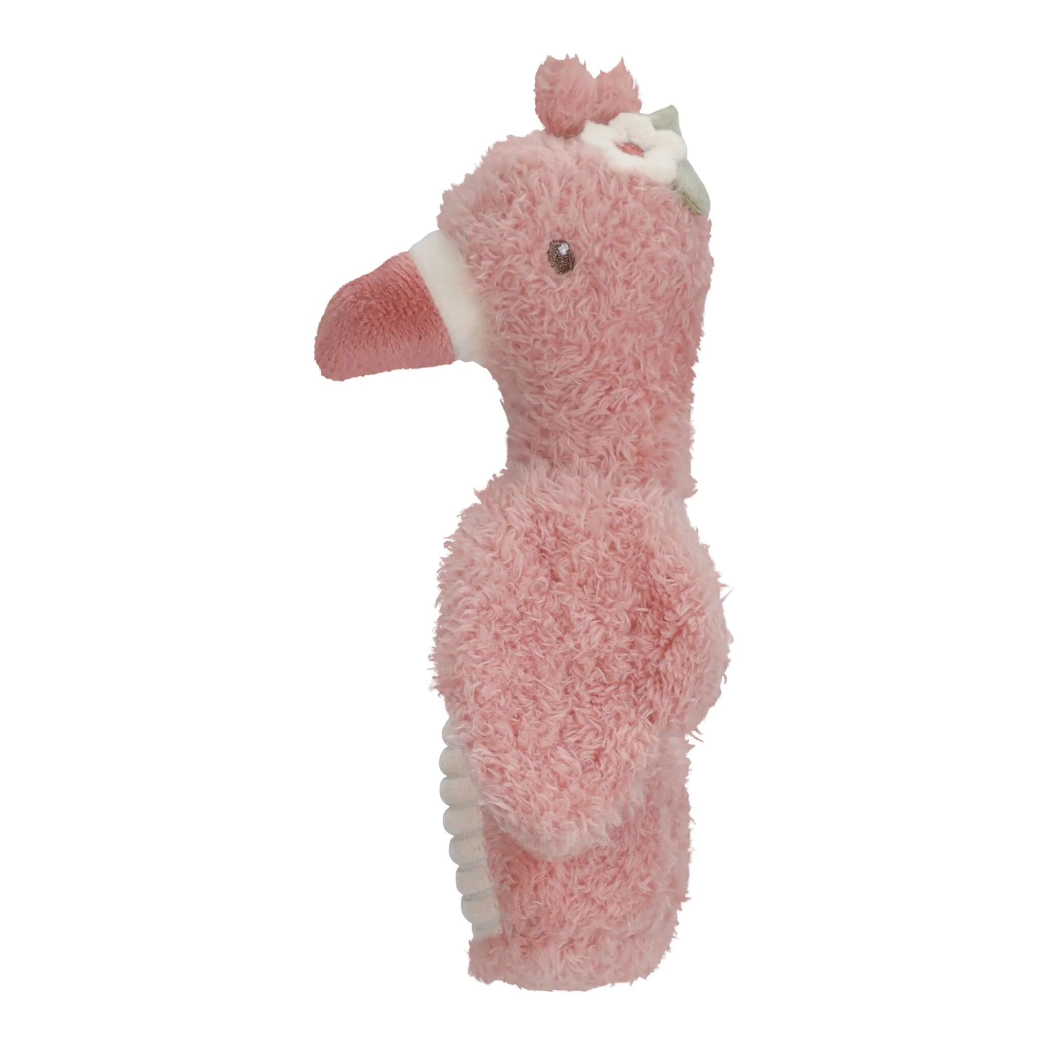 Little Dutch Quetschrassel Flamingo - Pink Safari Friends