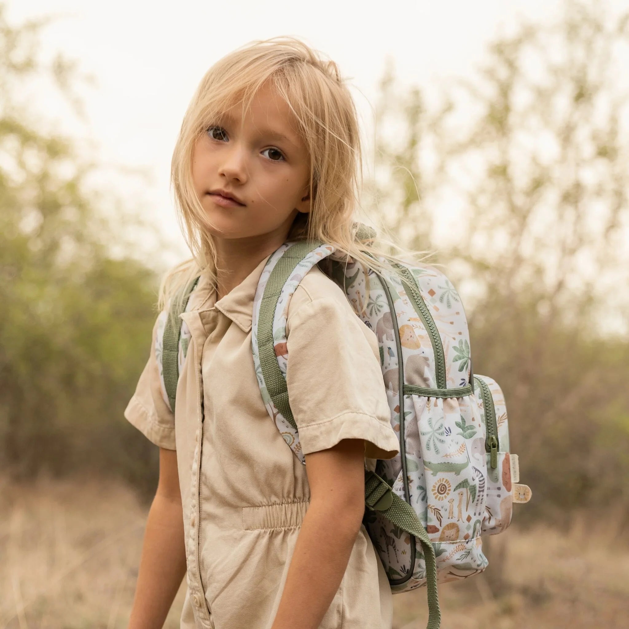 Little Dutch Rucksack - 35 cm Safari Friends