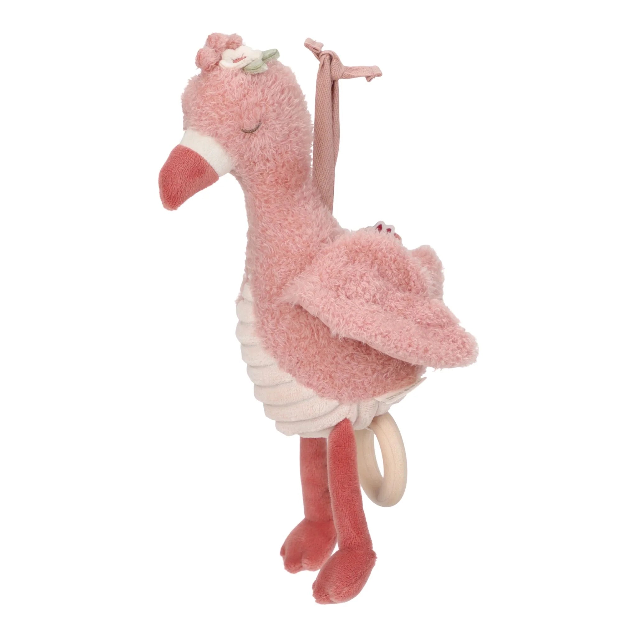 Little Dutch Spieluhr Flamingo - Rosa Safari Friends