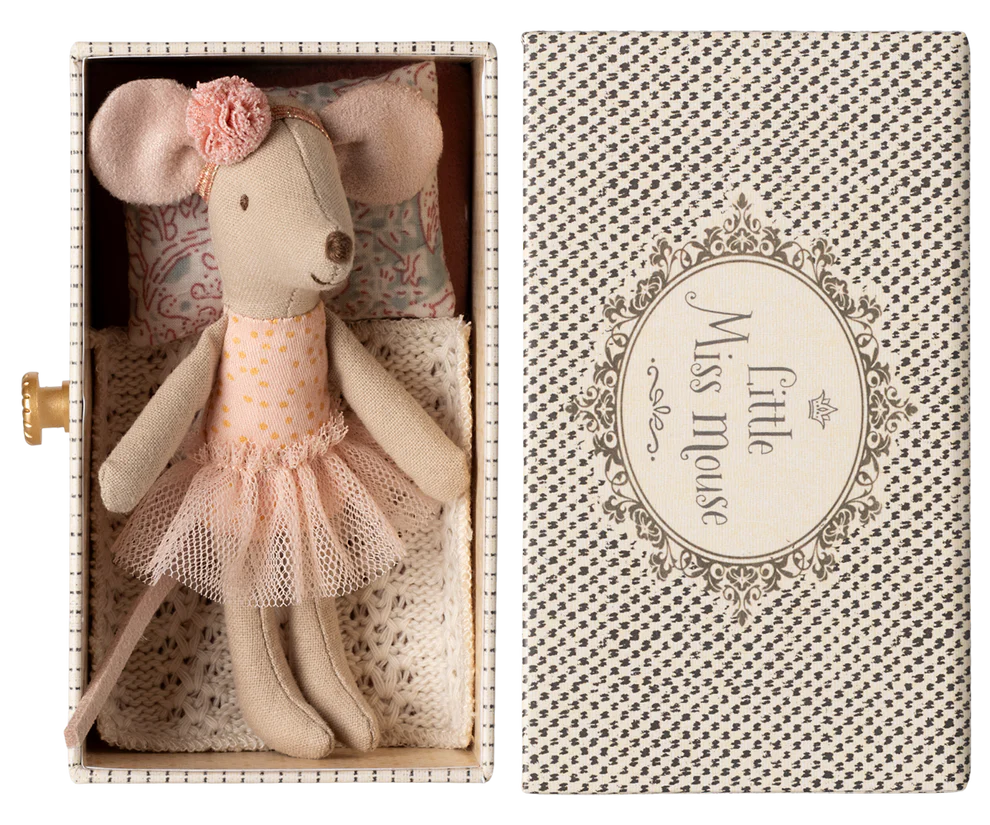 Maileg Tanzmaus in Tagesbett