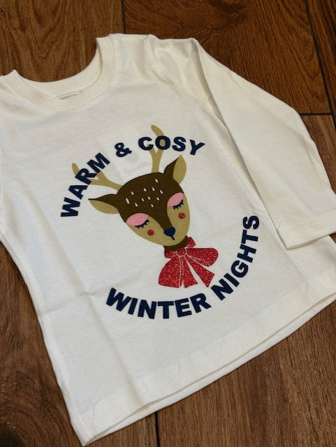 Sanetta Kinder Weihnachtspyjama Mädchen