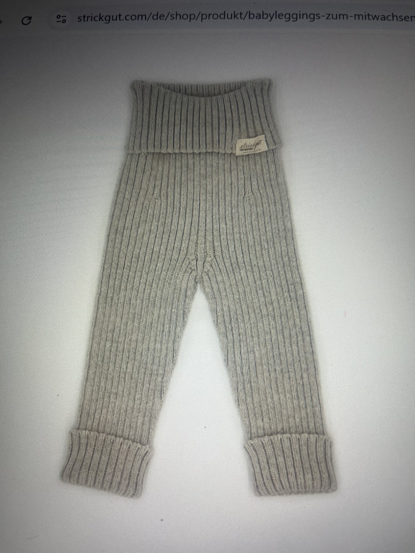 Strickgut gestrickte Leggings