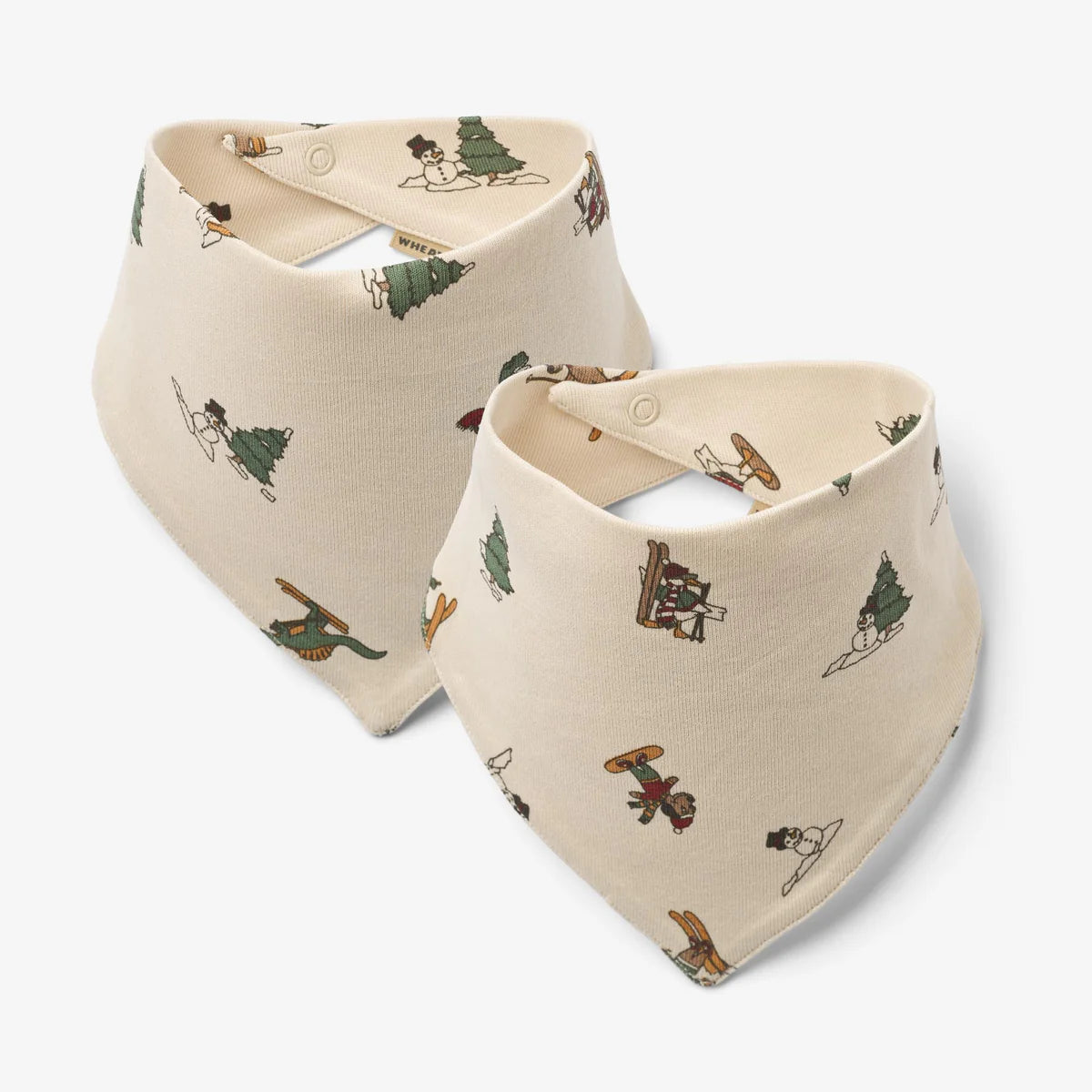 Wheat Set mit 2 Lätzchen Eden offwhite