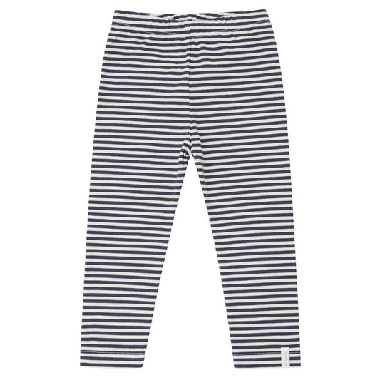 Leevje Leggings Navy Stripes Jersey